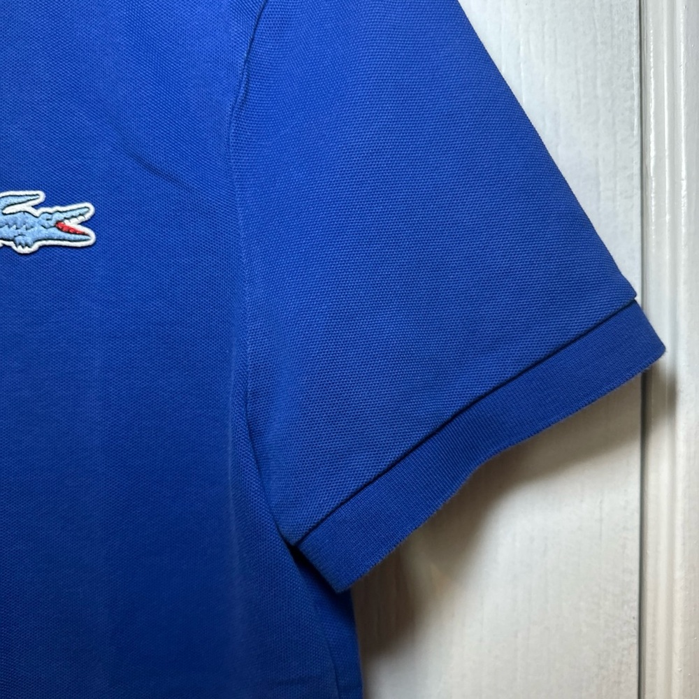 Lacoste Live men’s‎ polo blue shirt size 2 - Picture 5 of 11